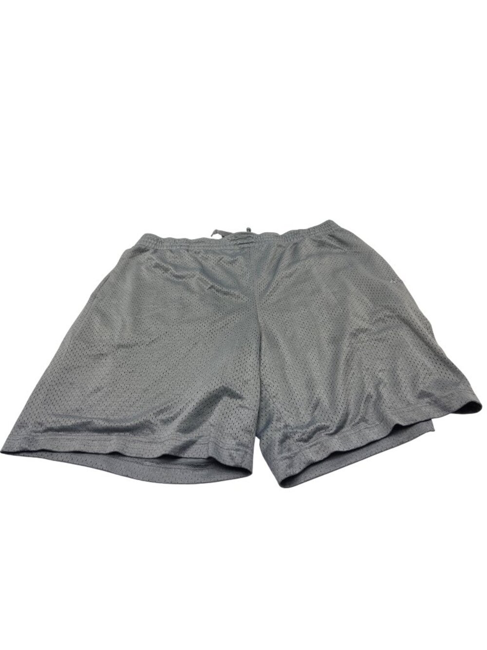 Athletech Mens Gray Mesh Athletic Shorts Size L Lightweight & Breathable 83o